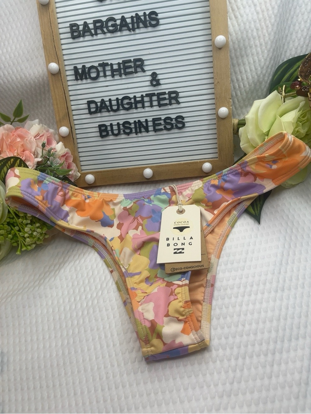 Billabong Floral Multicolor Bikini Bottom